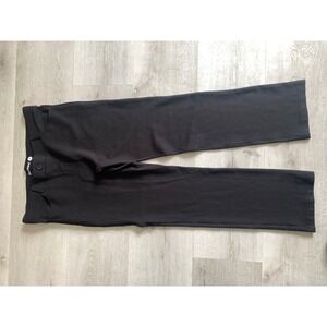 Betabrand Dress Pant Yoga Pants‎ Black Straight Leg XL Petite W1429-BK Office